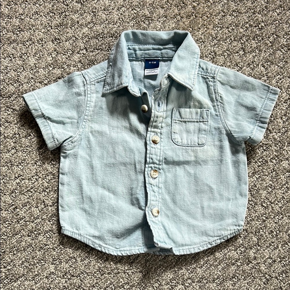 Light Blue Kids Shirt